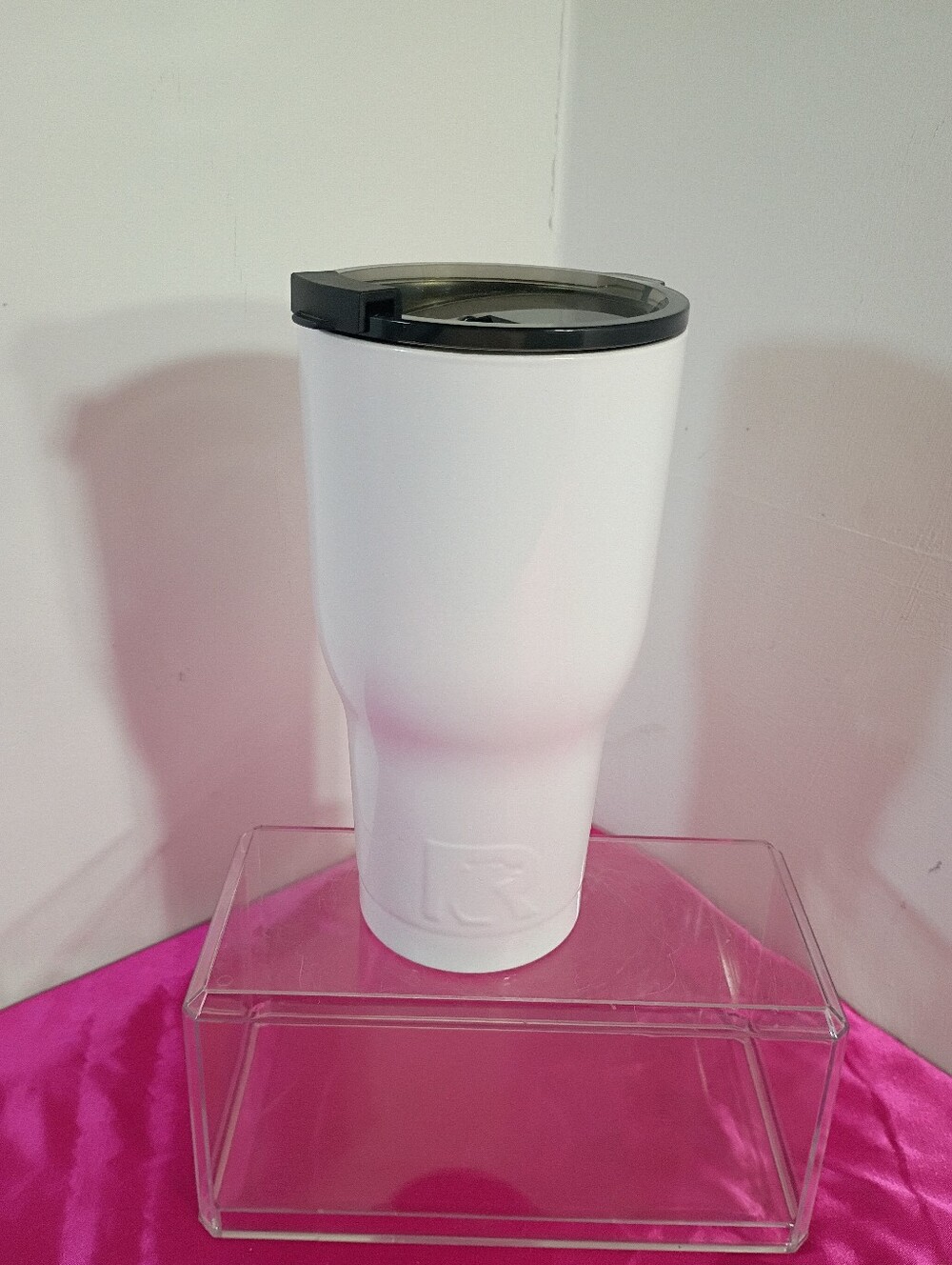 RTIC Tumbler 30oz Stainless Steel BPA Free Matte White Powder Coating New/NO Box